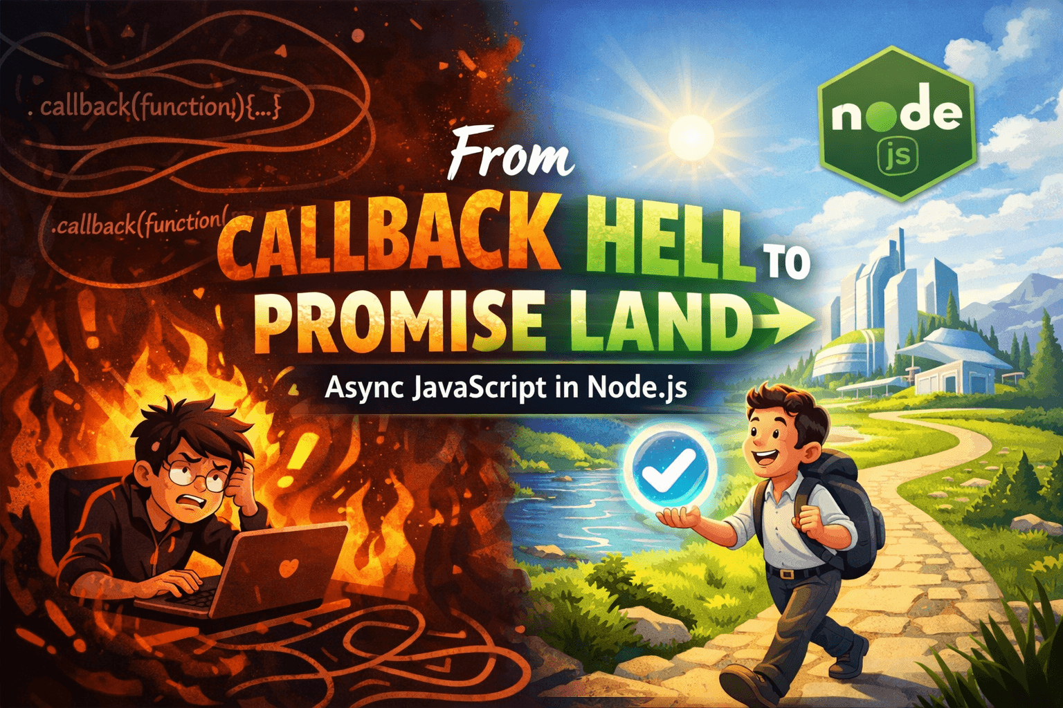 From Callback Hell to Promise Land: Async JavaScript in Node.js