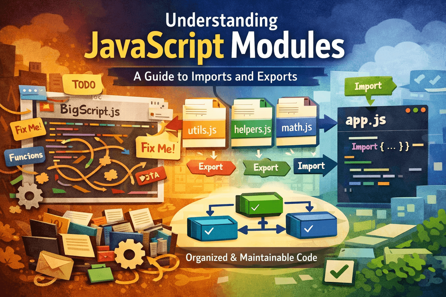 JavaScript Modules Explained: Write Code That Actually Scales